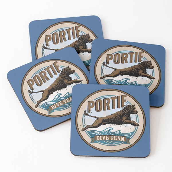 Item preview, Portuguese Water Dog - Dive Team designed and sold by k9printart.