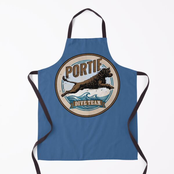 Item preview, Portuguese Water Dog - Dive Team designed and sold by k9printart.