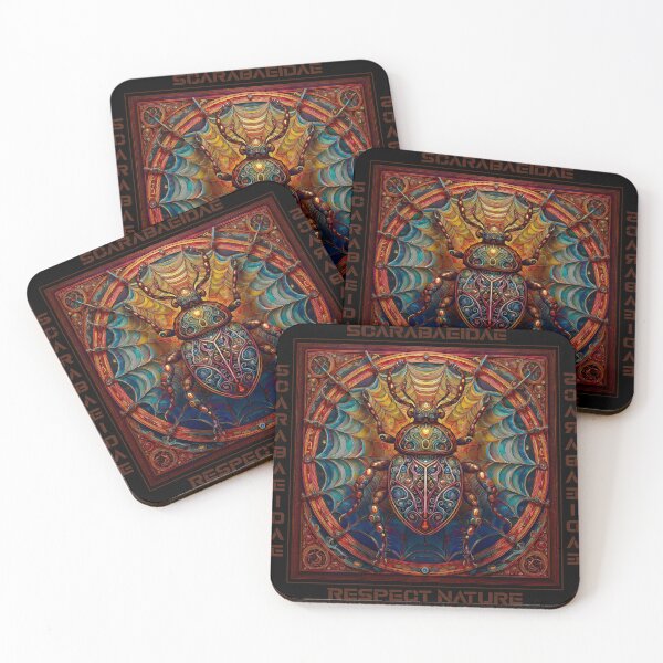 Item preview, Beetle on a spider's web. designed and sold by LaCreaption.