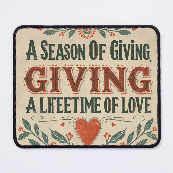 Item preview, A Season of Giving, A Lifetime of Love designed and sold by RisingWolfStudio.