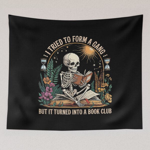 Item preview, I Tried To Form A Gang But It Turned Into A Book Club designed and sold by FloraVenita.