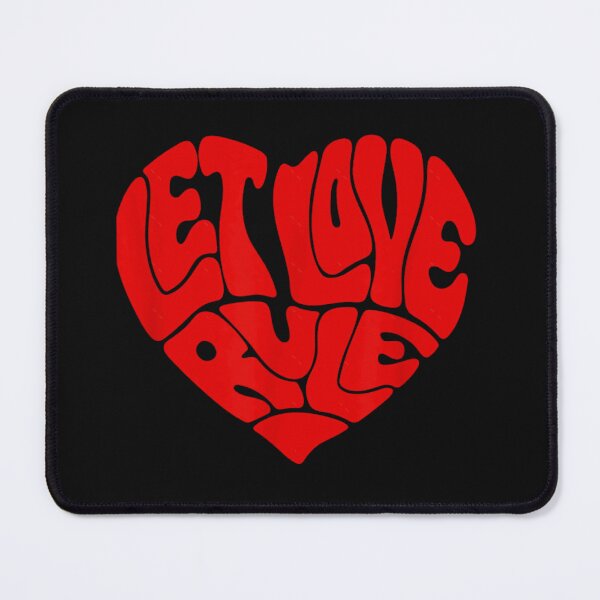 Item preview, Lennys Kravitz Red Heart Let Love Rules designed and sold by BrandiJones1.