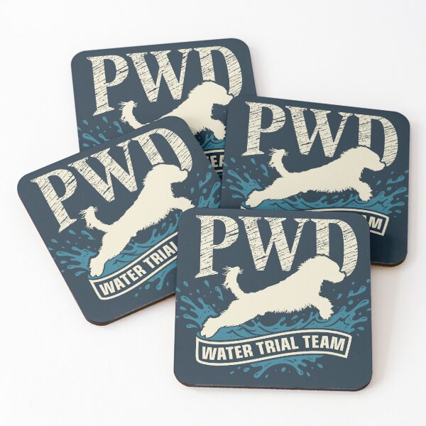 Item preview, Portuguese Water Dog - Trial Team designed and sold by k9printart.