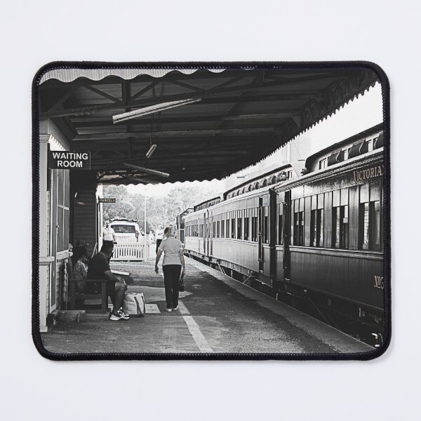Item preview, Waiting On The Platform || Tocumwal, New South Wales designed and sold by VMKPhotography.