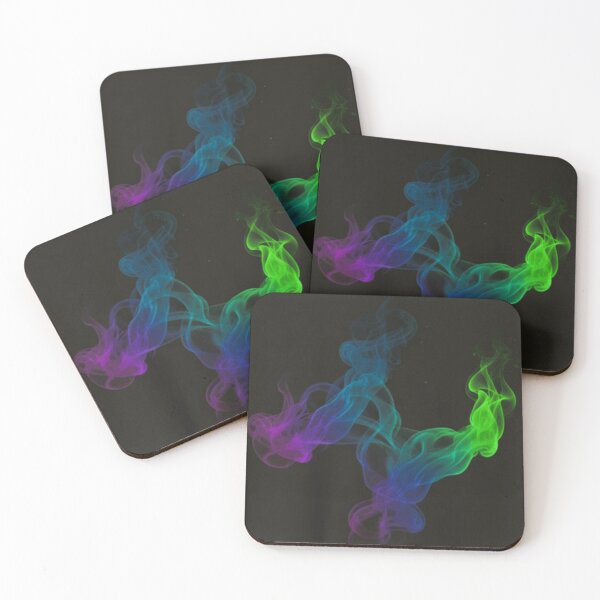 Item preview, Mystic Vapor: Vibrant Gradient Abstract Smoke Art designed and sold by MartinxMarie.