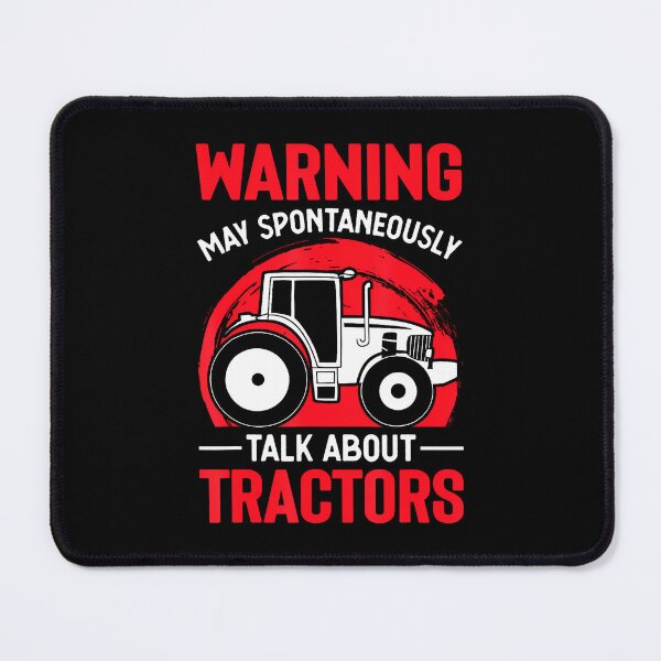 Item preview, Warning May Spontaneously Talk About Tractors designed and sold by JacquelineEnri.