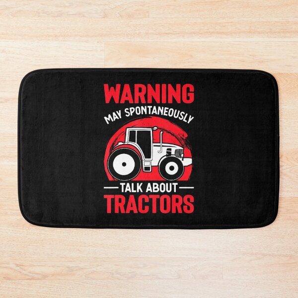 Item preview, Warning May Spontaneously Talk About Tractors designed and sold by JacquelineEnri.