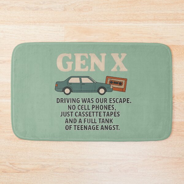 Item preview, Gen X -Driving Was Our Escape designed and sold by Dan Farsaci.