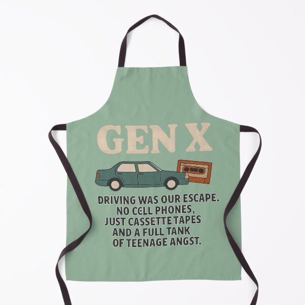 Item preview, Gen X -Driving Was Our Escape designed and sold by Dan Farsaci.