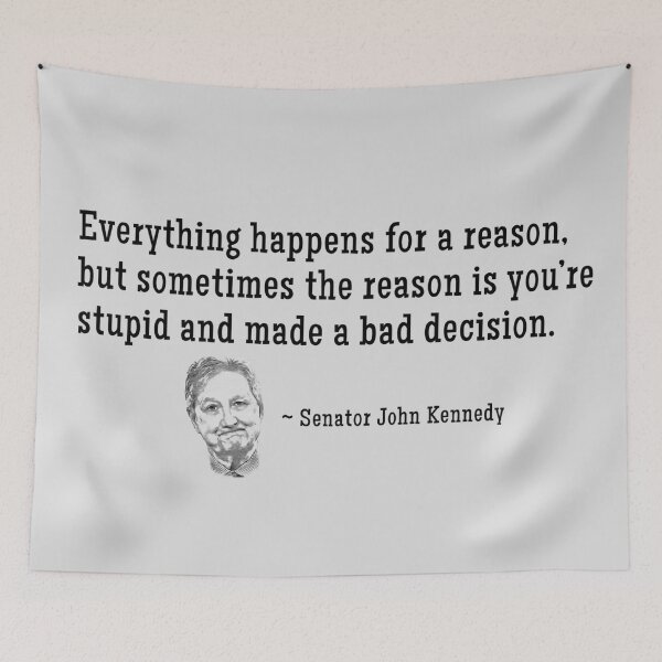 Item preview, Funny Senator John Kennedy designed and sold by DNiceGirl.