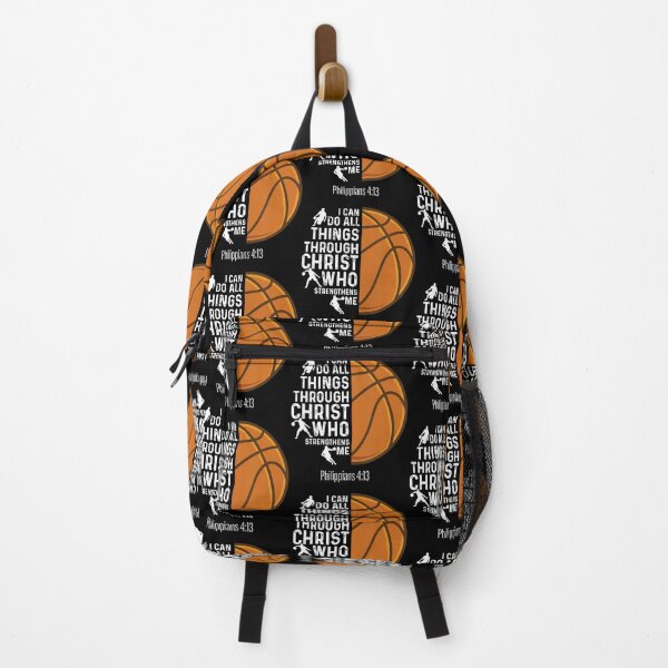 Item preview, I Can Do All Things Through Christ - Basketball Player Fan designed and sold by ClaraTeresa1.