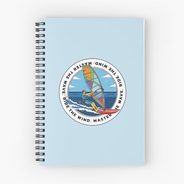 Item preview, Master The Wind Ride The Wave Windsurfing Art designed and sold by KiwiRider.