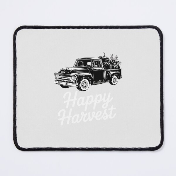 Item preview, Happy Harvest Pumpkin Fall Autumn with Pickup Truck designed and sold by TechnicalSara.