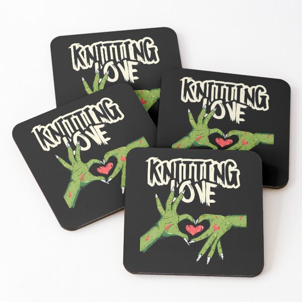 Item preview, Knitting Love Zombie Hands Yarn Craft Needlework designed and sold by FloraVenita.