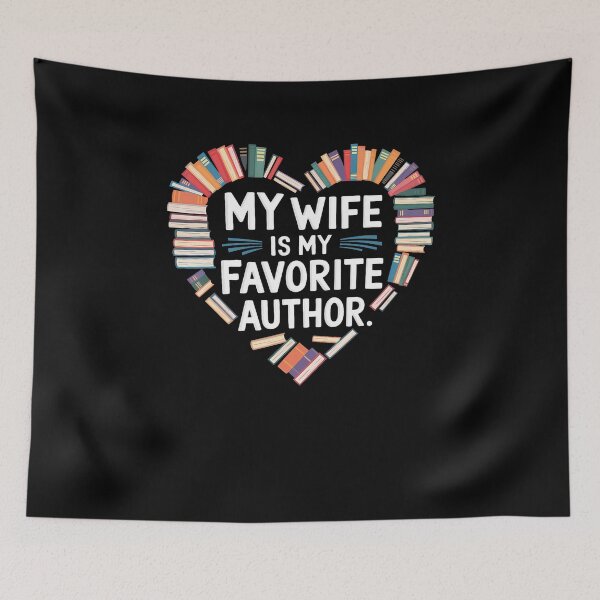 Item preview, My Wife Is My Favorite Author Apparel Saying Valentine Quote designed and sold by SarahLeanne1.
