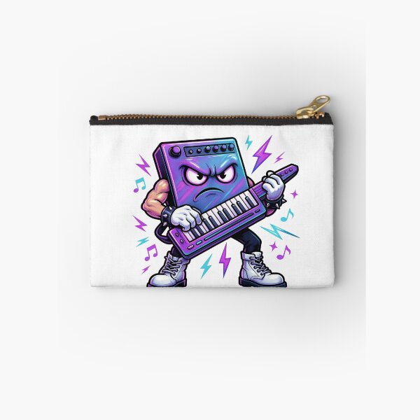 Item preview, Hardcore Synthwave Keytar Mascot designed and sold by AliveStyle.