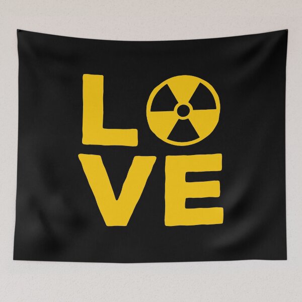 Item preview, Love Nuclear - Funny Radioactive Hazard Gift designed and sold by manueldila.