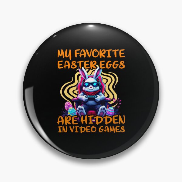 Item preview, My Favorite Easter Eggs Are Hidden In Video Games designed and sold by JacquelineEnri.