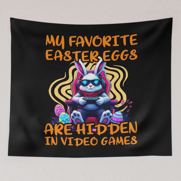 Item preview, My Favorite Easter Eggs Are Hidden In Video Games designed and sold by JacquelineEnri.