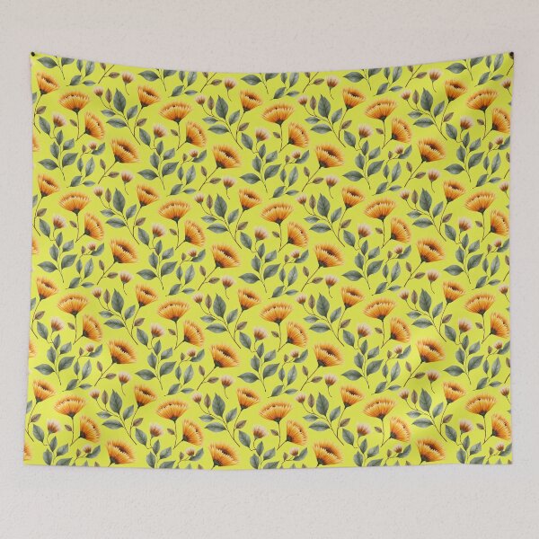 Item preview, Australian Wildflower Pattern — Hand-Drawn Soft Bloom Design designed and sold by TroyTheTerrific.