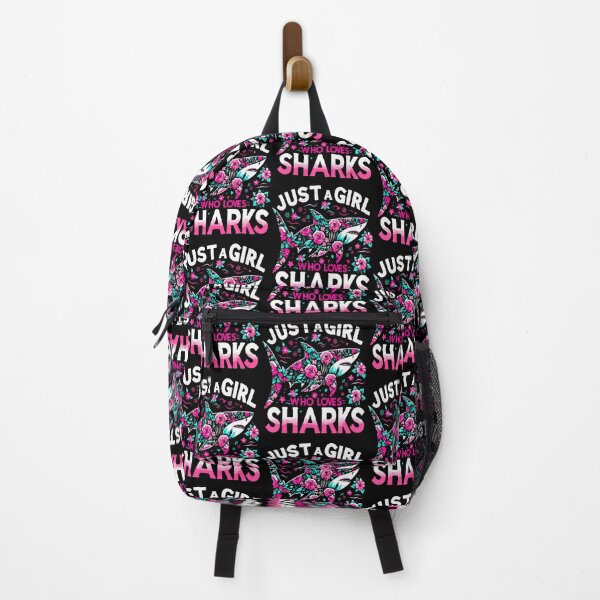 Item preview, Just A Girl Who Loves Sharks designed and sold by JenniferJanice.
