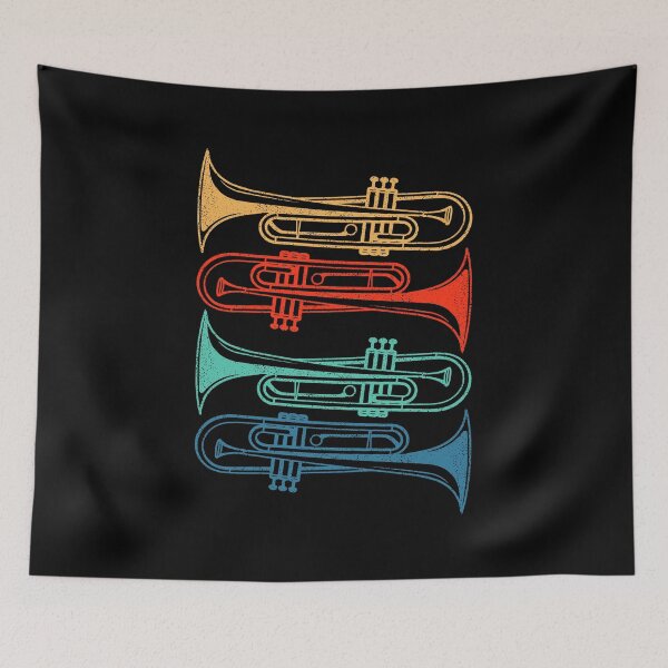 Item preview, Vintage Trumpet - Retro Jazz Music Trumpeter Gift designed and sold by manueldila.
