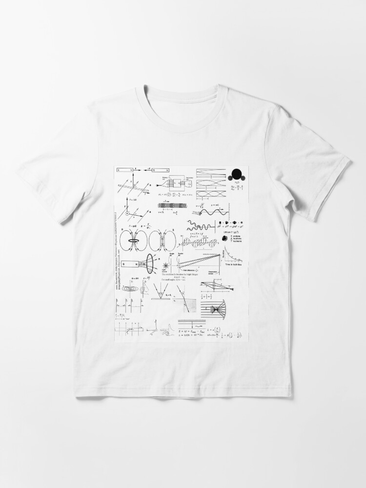 Alternate view of General Physics, #General, #Physics, #GeneralPhysics Essential T-Shirt