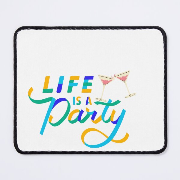 Item preview, Positive Vibe Happy Quote | Life Is A Party designed and sold by KKCreationz.