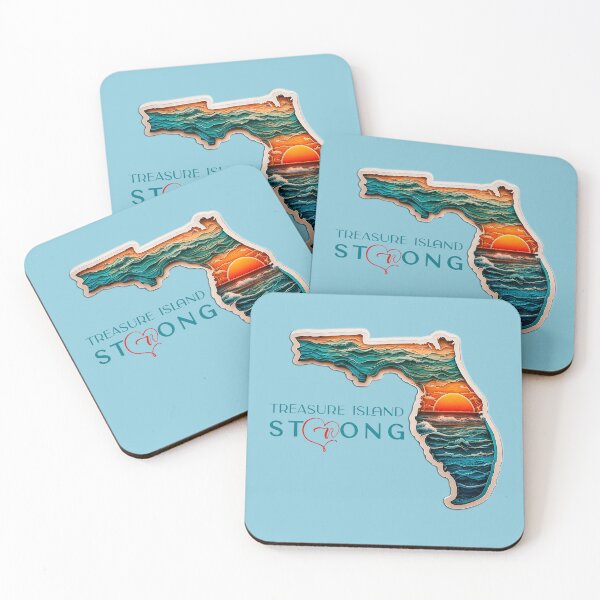 Item preview, Treasure Island Strong Florida Sunset Artwork designed and sold by Mandeville Photography.
