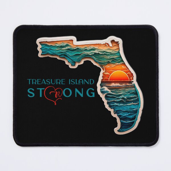Item preview, Treasure Island Strong Florida Sunset Artwork designed and sold by Mandeville Photography.
