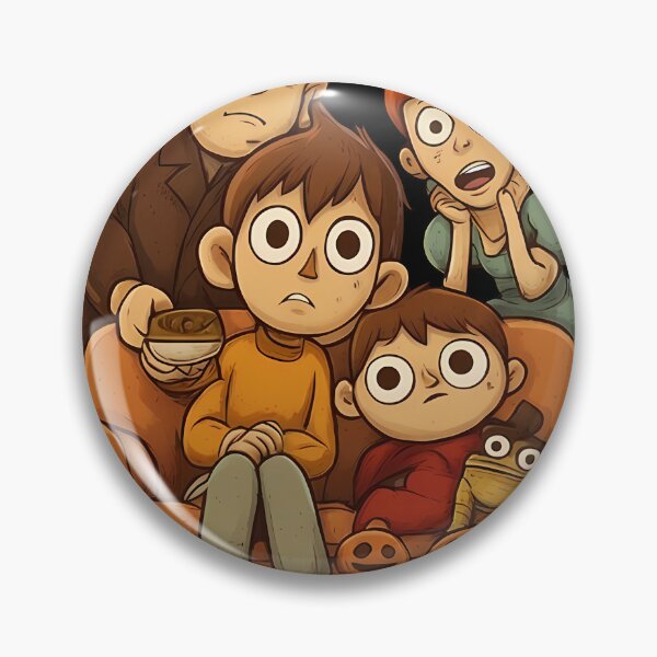 Item preview, Family with the children Wirt and Greg on the sofa (Over The Garden Wall) designed and sold by Ayiyi Shop.