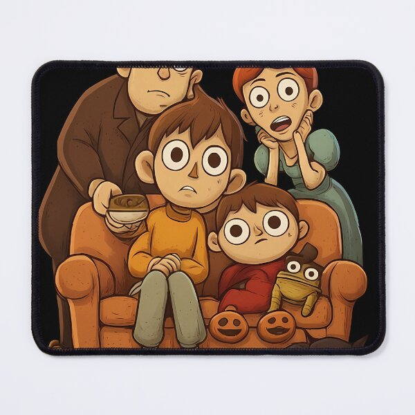 Item preview, Family with the children Wirt and Greg on the sofa (Over The Garden Wall) designed and sold by Ayiyi Shop.
