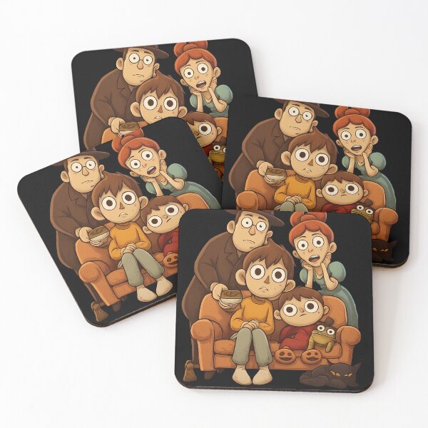 Item preview, Family with the children Wirt and Greg on the sofa (Over The Garden Wall) designed and sold by Ayiyi Shop.