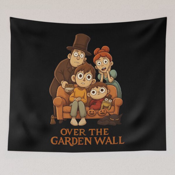 Item preview, Family with the children Wirt and Greg on the sofa (Over The Garden Wall) designed and sold by Ayiyi Shop.