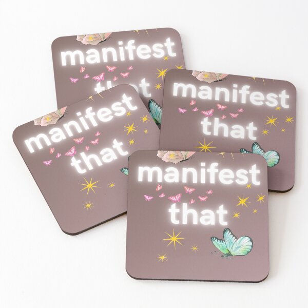 Item preview, Manifest That - Glowing Butterfly Manifestation Design designed and sold by Extremeallie.