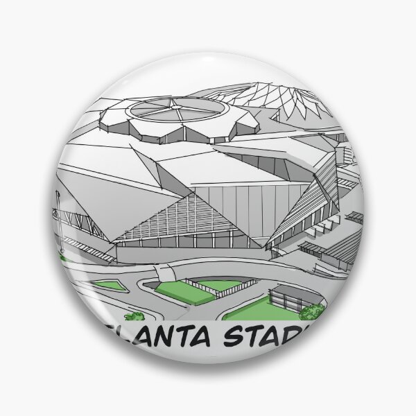 Item preview, Drawing/Sketching Atlanta Stadium USA designed and sold by GaalArt.