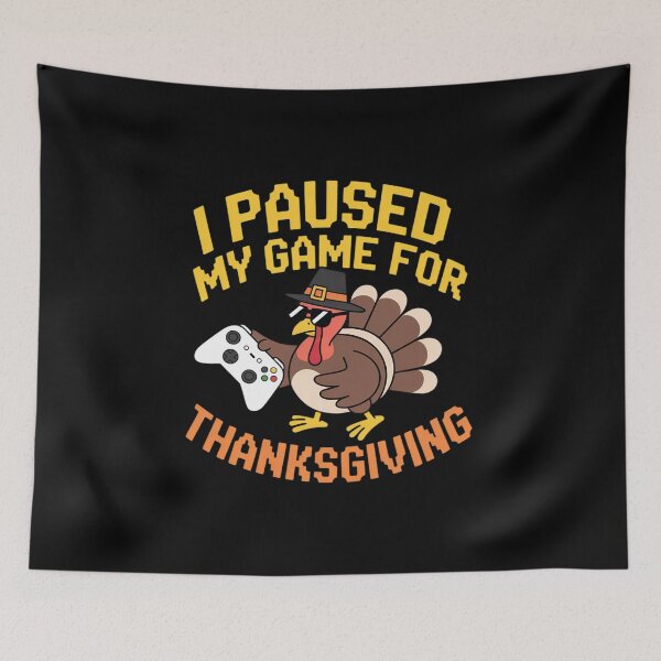 Item preview, Happy Thanksgiving gaming fall Turkey gamer designed and sold by TechnicalSara.