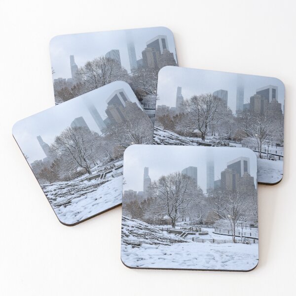 Item preview, Winter in Central Park blanketed in fresh snow designed and sold by Southern Cross Lifestyle .