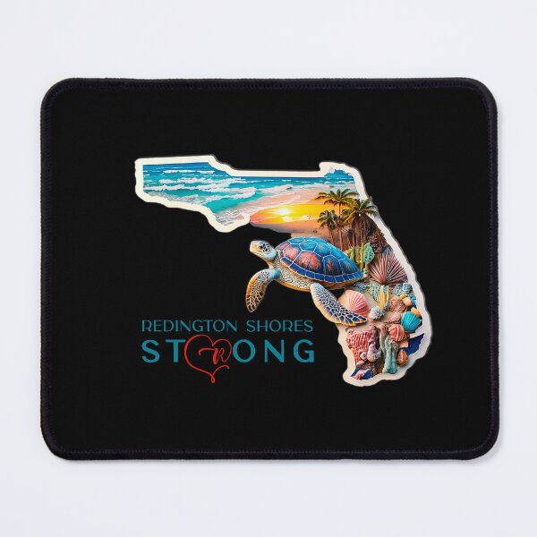 Item preview, Redington Shores Strong Florida Turtle Artwork designed and sold by Mandeville Photography.