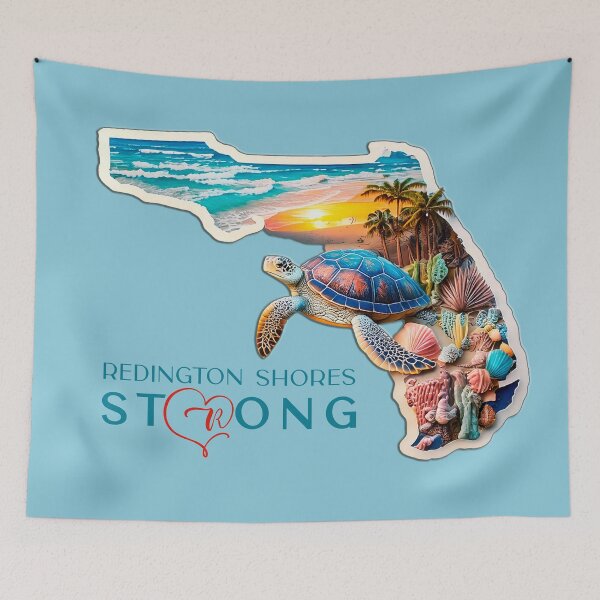 Item preview, Redington Shores Strong Florida Turtle Artwork designed and sold by Mandeville Photography.