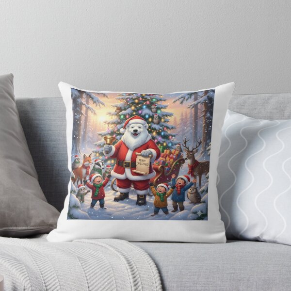 Item preview, Polar Bear Santa and Forest Friends Christmas Magic designed and sold by Satpura punti baba .