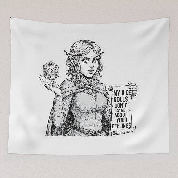 Item preview, Chaos Coordinator: Elven Rogue with a Vengeful d20 designed and sold by HelixPedia.