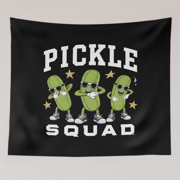 Item preview, Pickle Squad Art For Cucumber Pickle Lover designed and sold by CarmelaConstan.