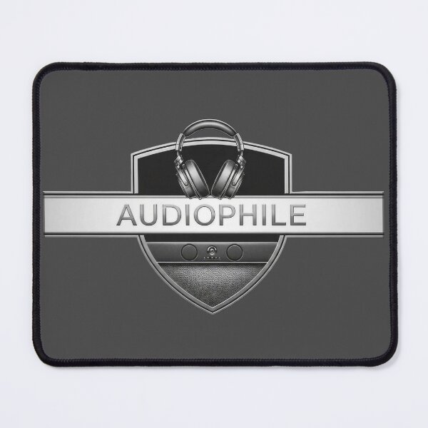 Item preview, Audiophile Hi-Fi Headphone Silver Shield Badge designed and sold by KiwiRider.