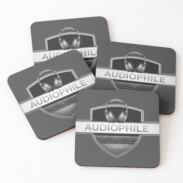 Item preview, Audiophile Hi-Fi Headphone Silver Shield Badge designed and sold by KiwiRider.