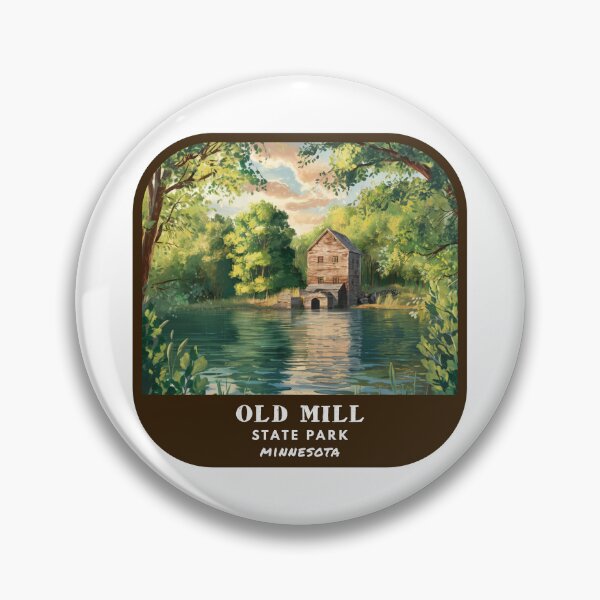 Item preview, Vintage Old Mill State Park (Minnesota State Park) designed and sold by RabbitK.