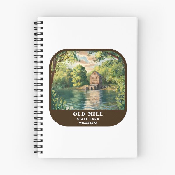 Item preview, Vintage Old Mill State Park (Minnesota State Park) designed and sold by RabbitK.