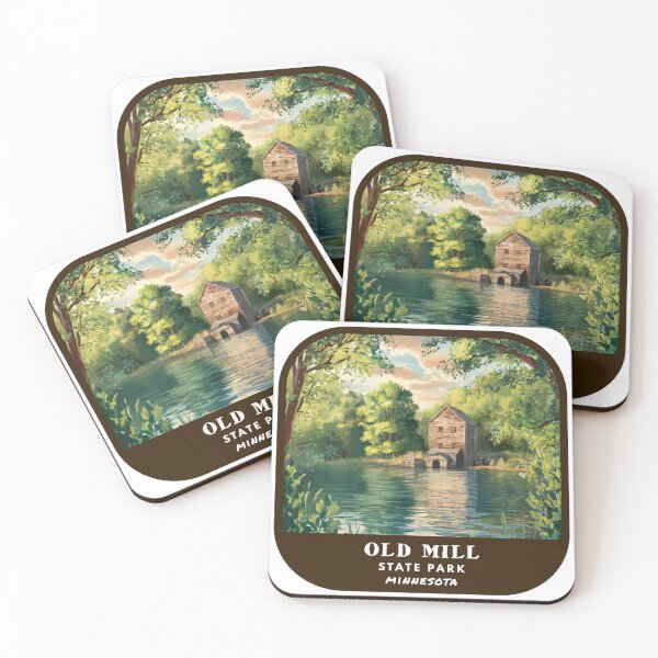 Item preview, Vintage Old Mill State Park (Minnesota State Park) designed and sold by RabbitK.