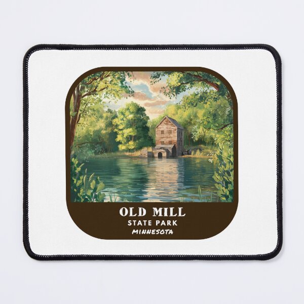 Item preview, Vintage Old Mill State Park (Minnesota State Park) designed and sold by RabbitK.