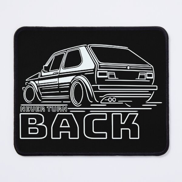 Item preview, Retro Never Turn Back Car Outline Design designed and sold by Since You Know.